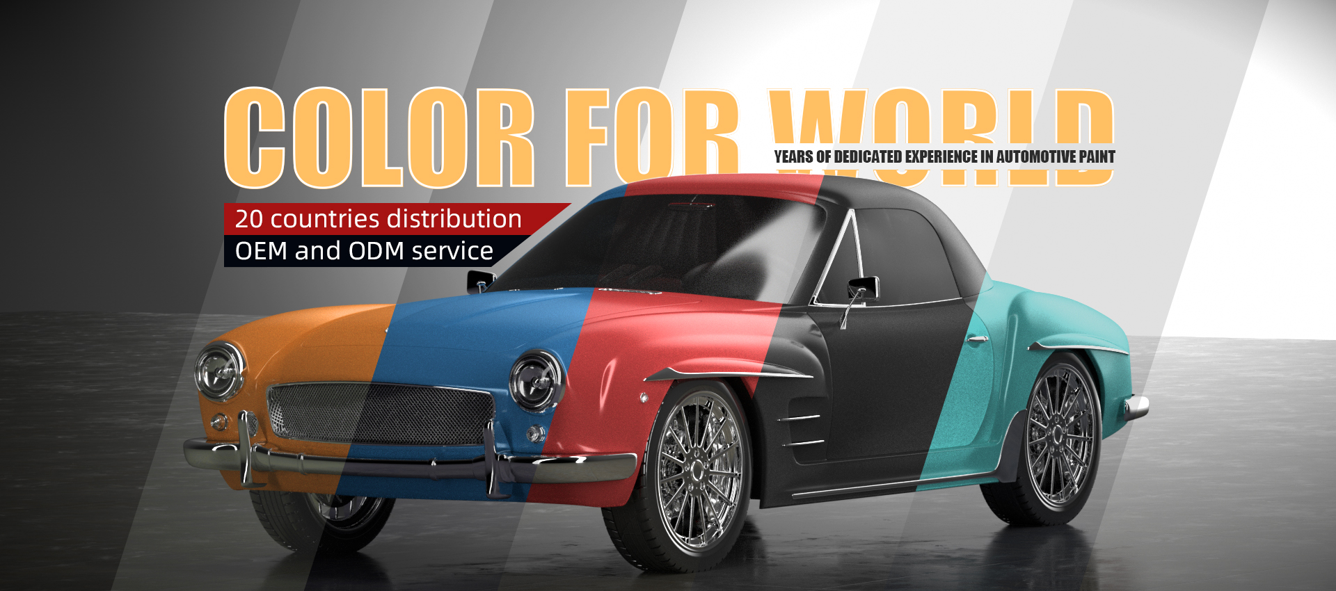 Car Paint, Car Topcoat, Base Coat Auto Paint Suppliers Foshan