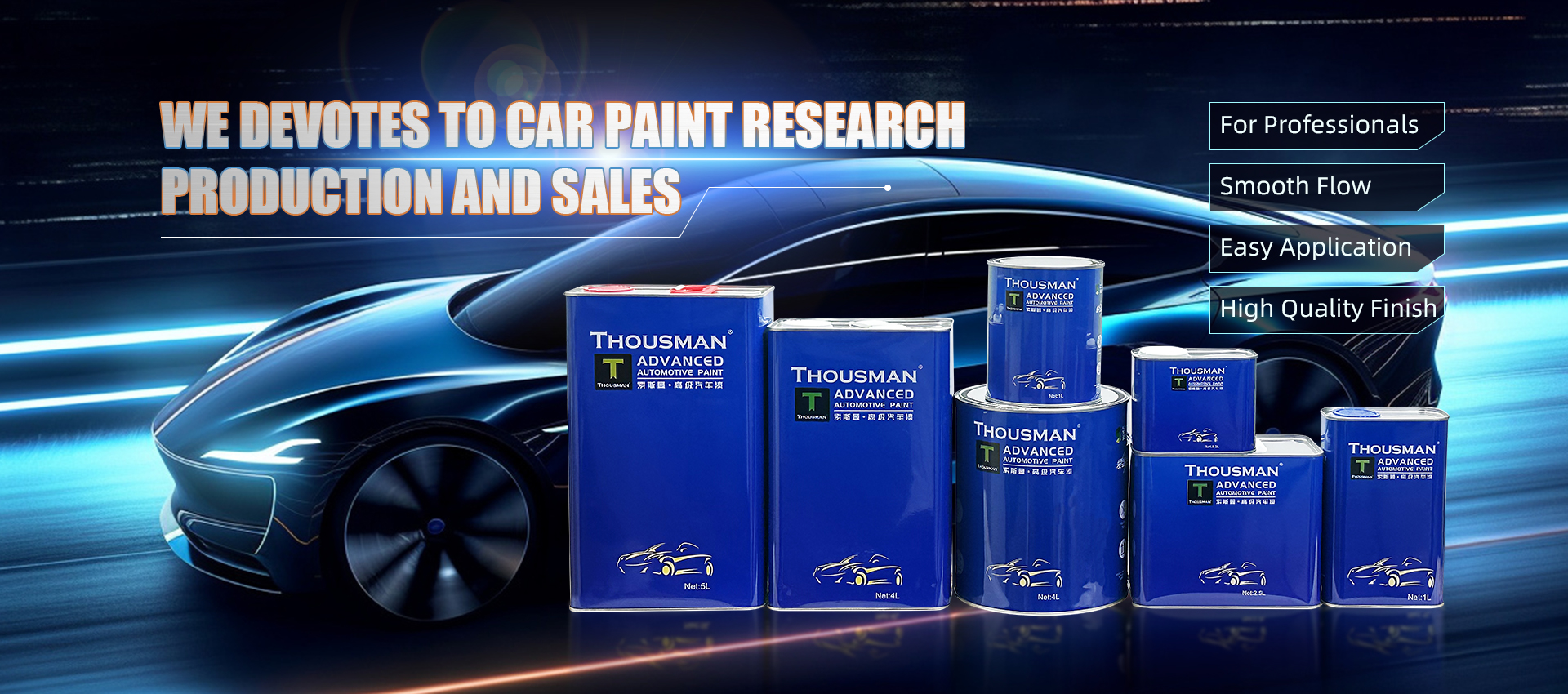 Car Paint, Car Topcoat, Base Coat Auto Paint Suppliers Foshan