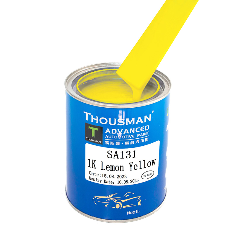 1K Lemon Yellow Car Paint