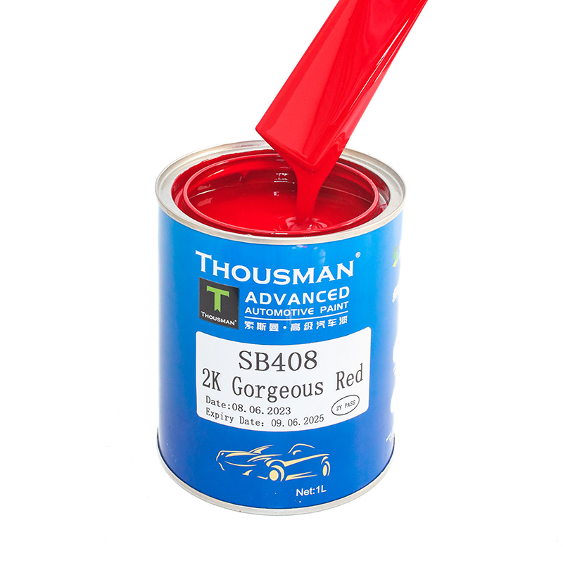 Gorgeous Red car paint