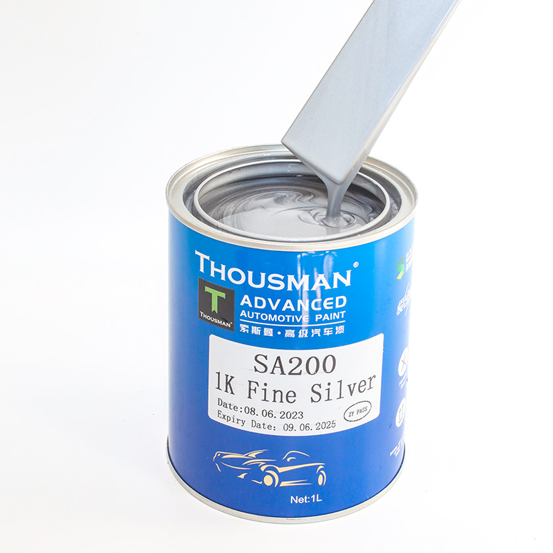 Fine Silver Metallic Basecoat Car Paint Fine Silver Metallic Basecoat Car Paint