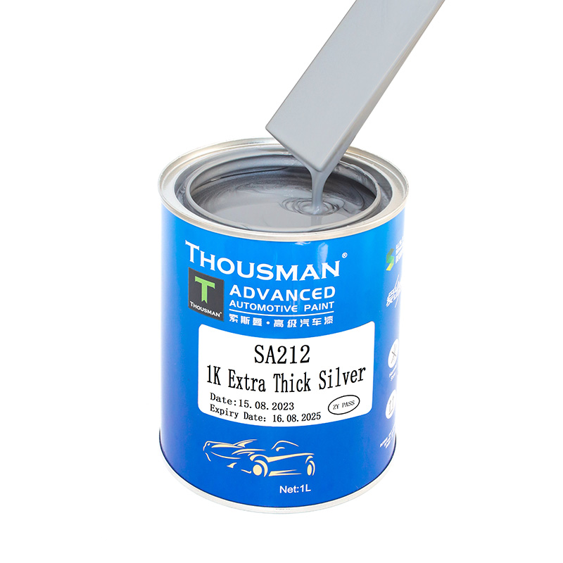 white silver car paint