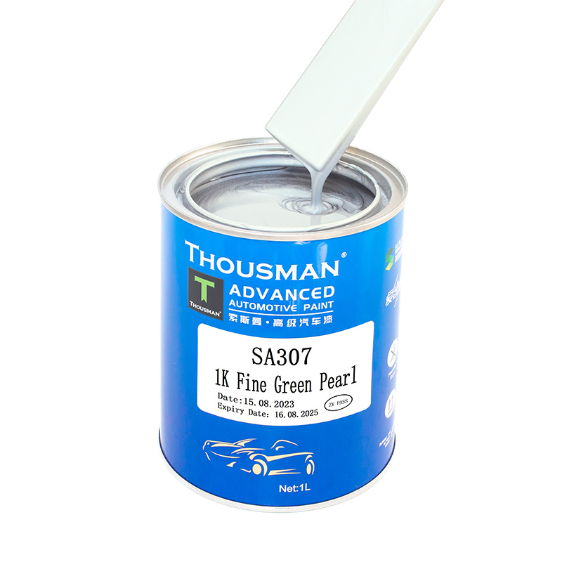 Fine Green Pearl 1K Acrylic Paint Anticorrosive Refinish Car Paint