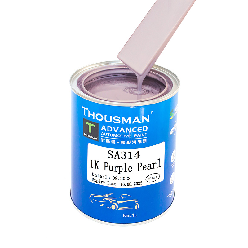 purple pearl car paint