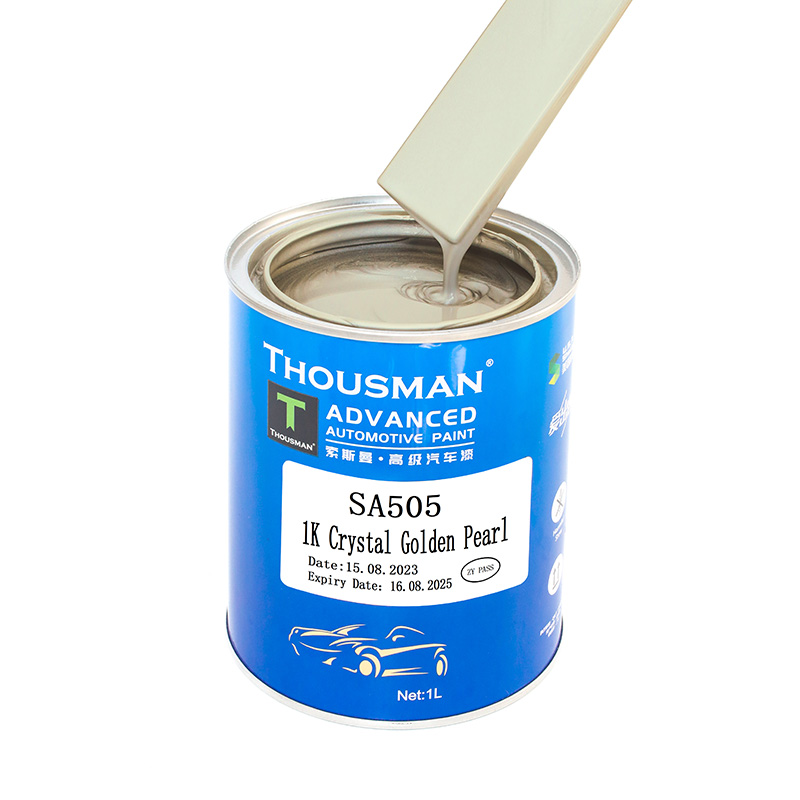 yellow pearl automotive paint