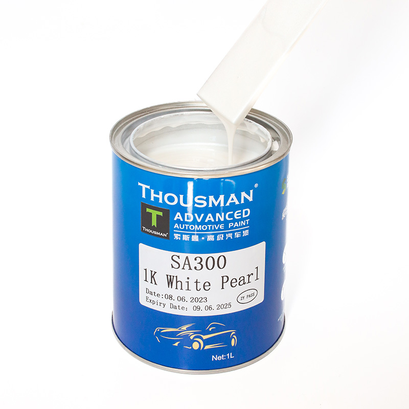 White Pearl car paint