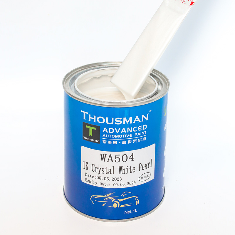 Crystal White Pearl car paint