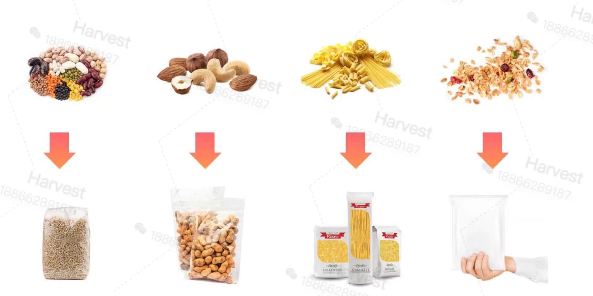 Nut packaging machine