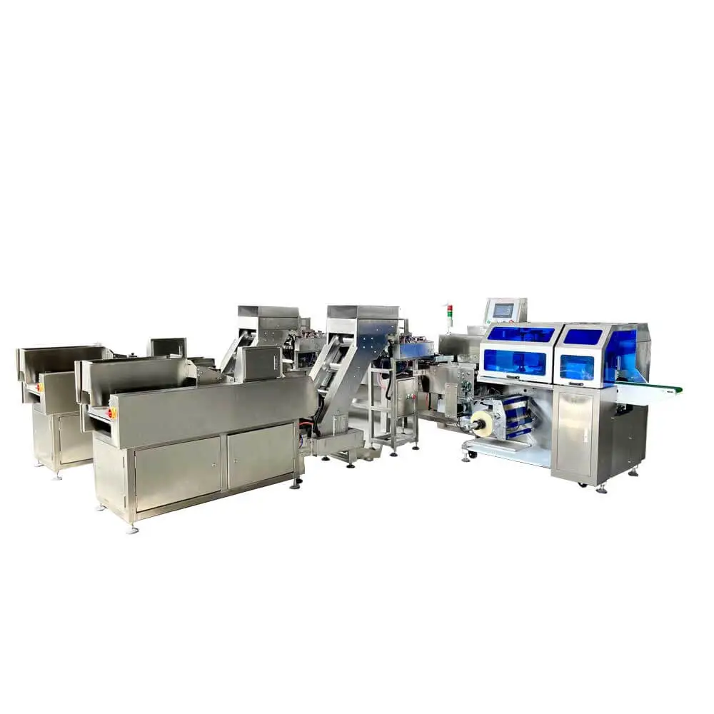 짧은 국수용 자동 포장기