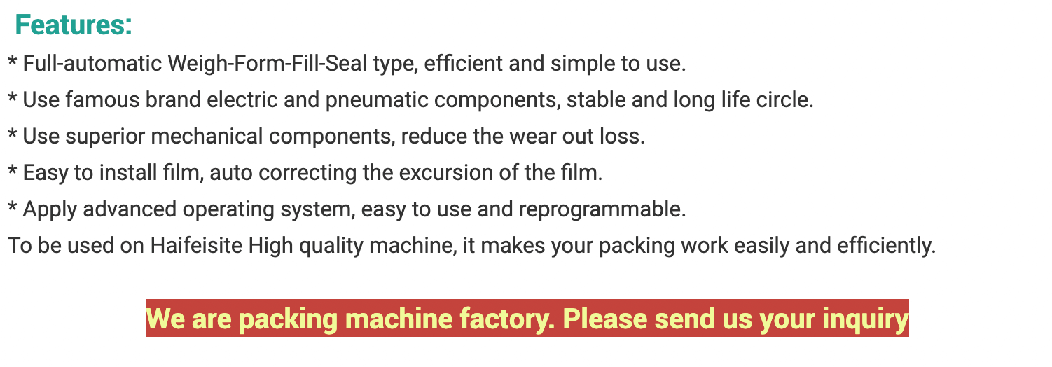 candy packing machine