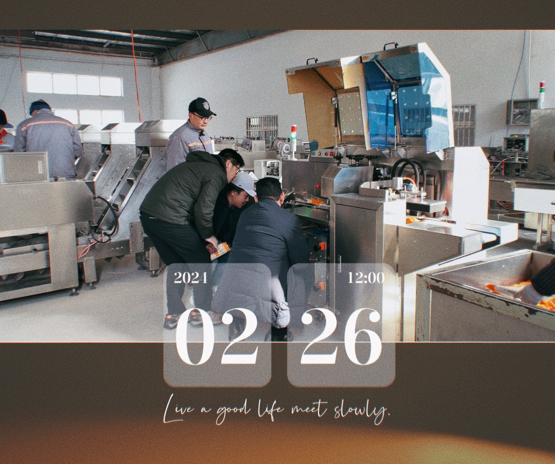 Bine ați venit să inspectați mașina noastră de ambalat tăiței