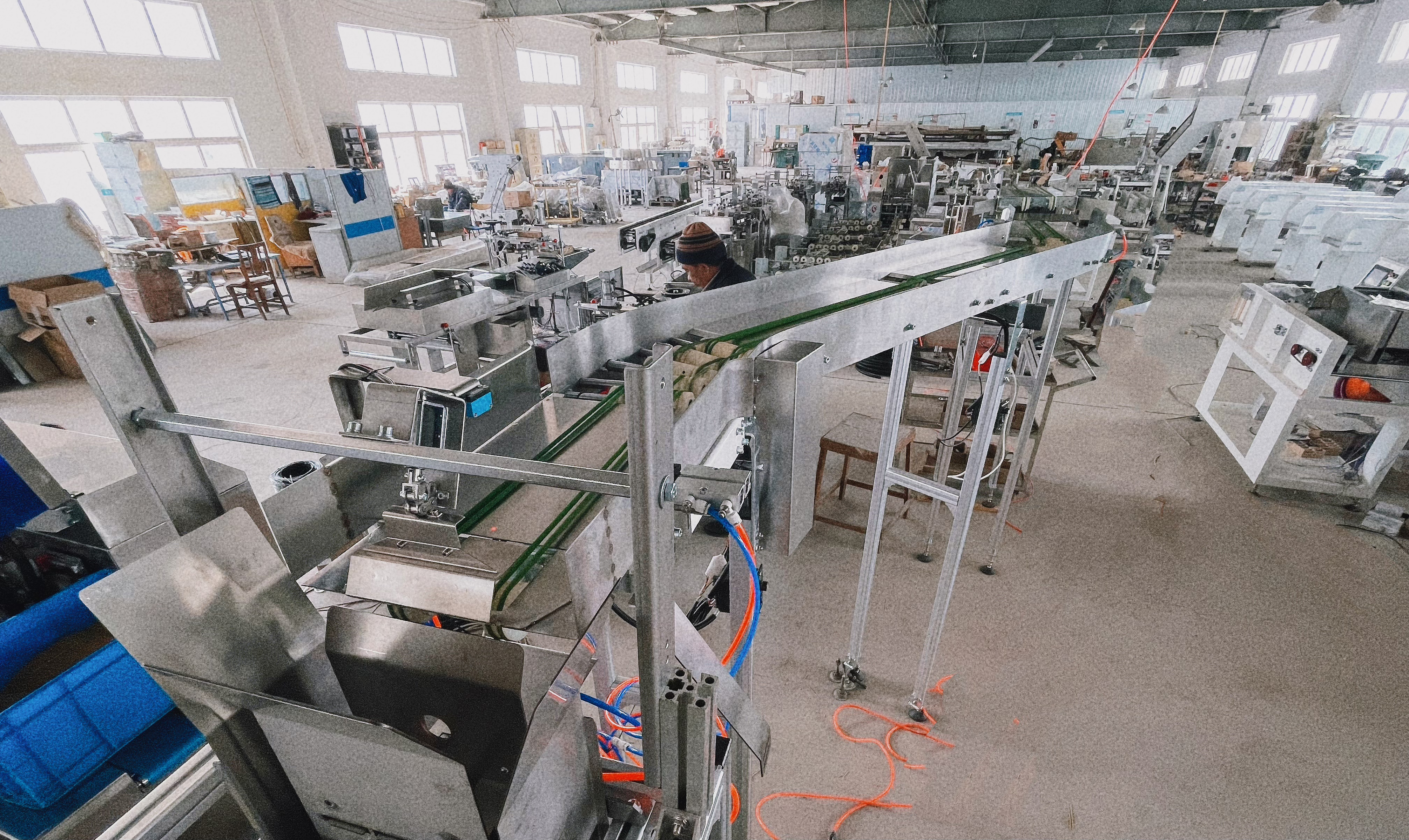 เครื่องบรรจุพาสต้าสปาเก็ตตี้ปรับแต่งสำหรับเลบานอนโดย เก็บเกี่ยว