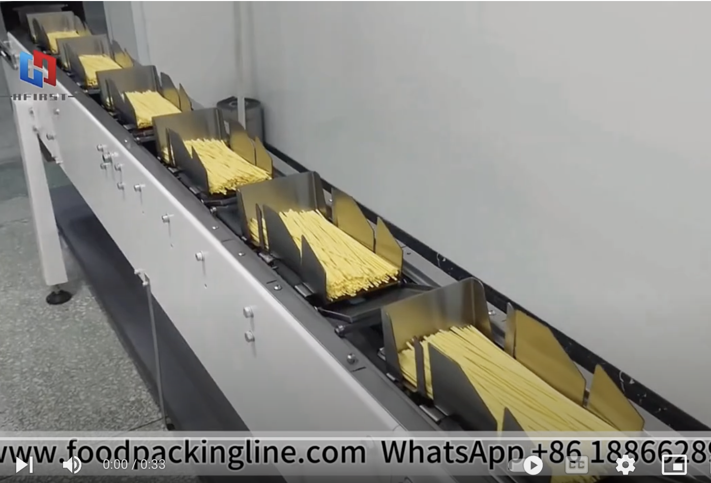 Spaghetti Packaging Machine