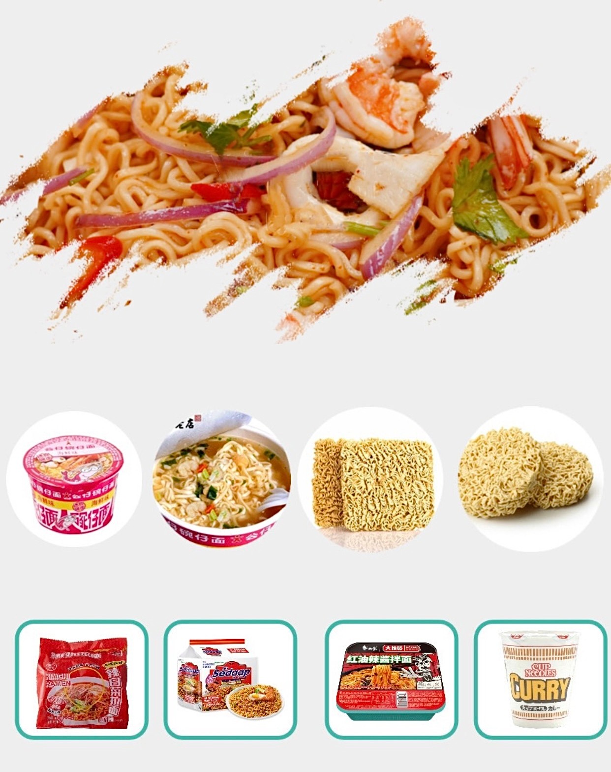 non-fried noodles processing equipment