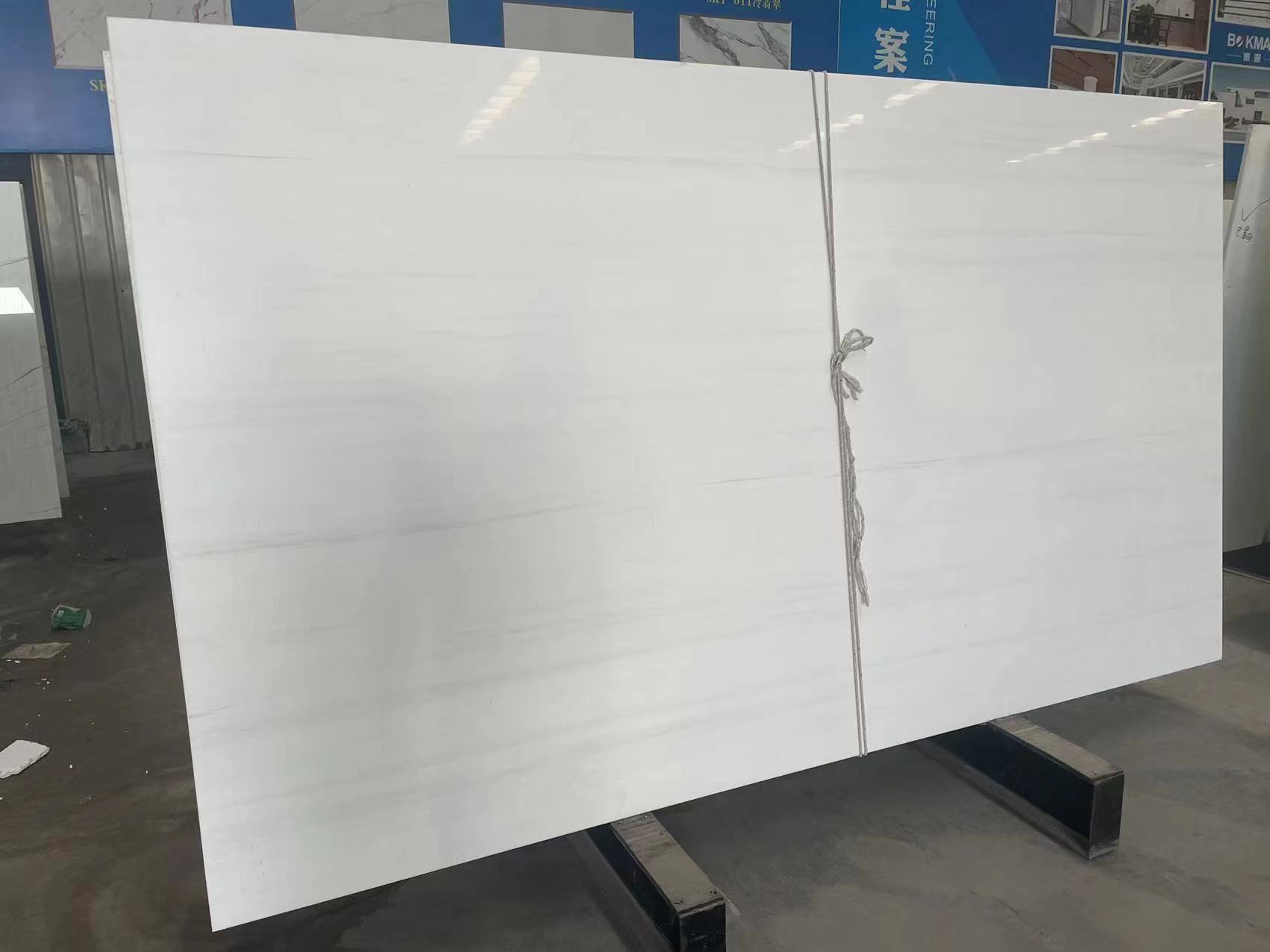 Sterwitte nano-kristalglas marmeren stenen plaat