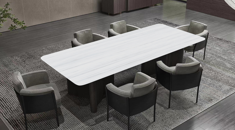 nano glass star white marble