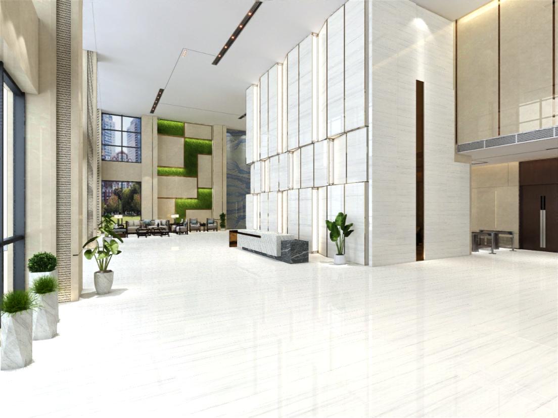 nano glass star white marble slab