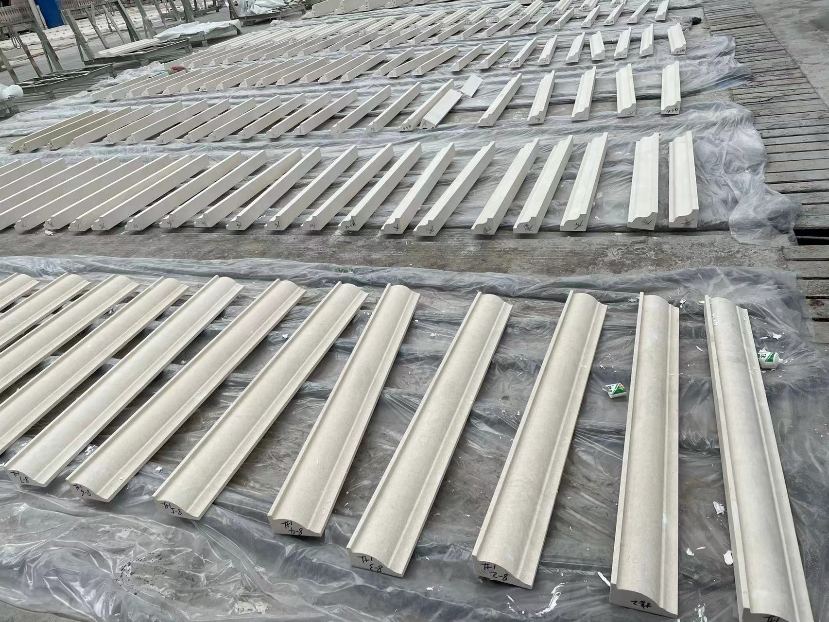 limestone beige tiles