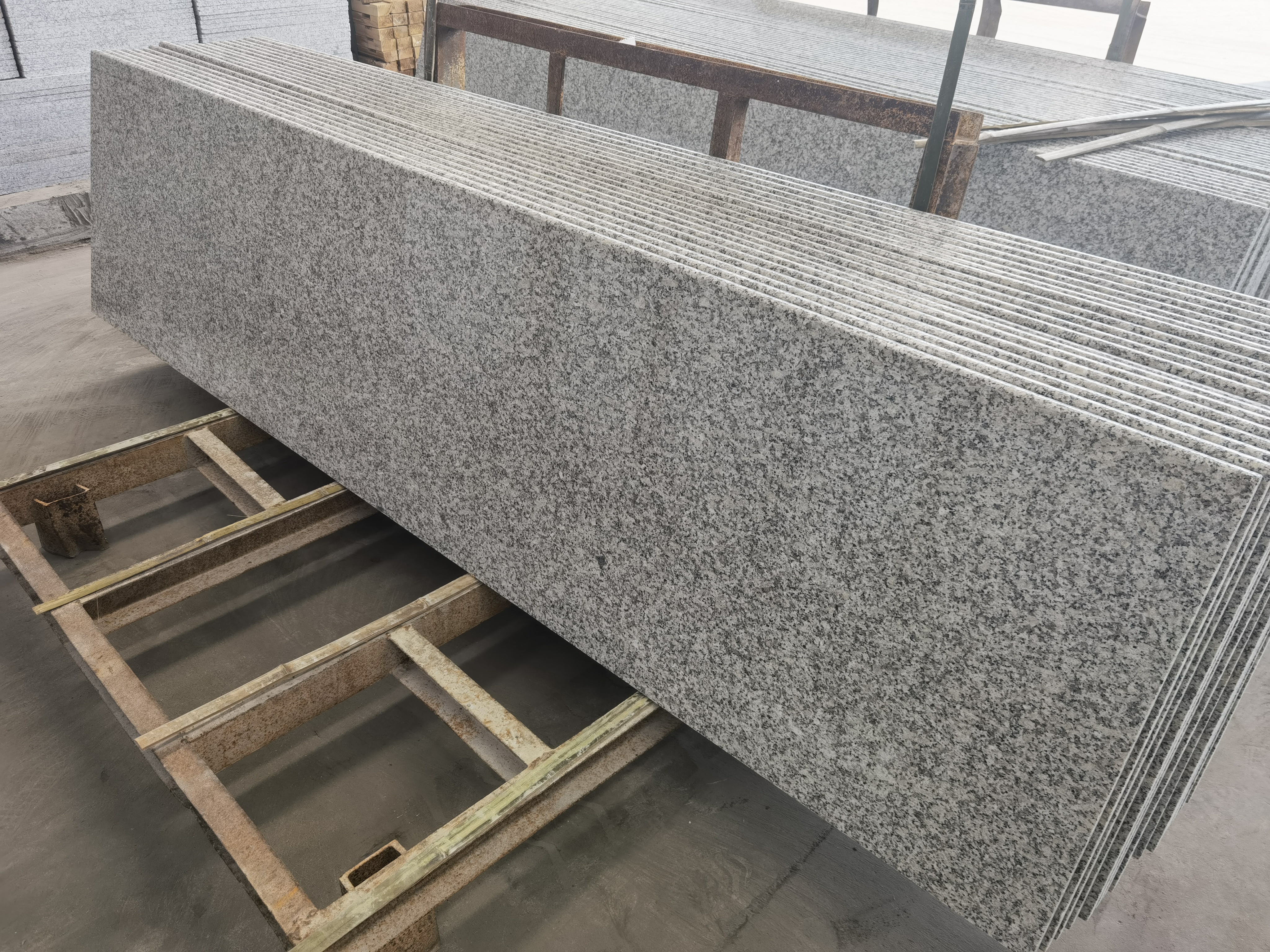 Nieuwe Bianco Sardo grijze granieten G602 plaat