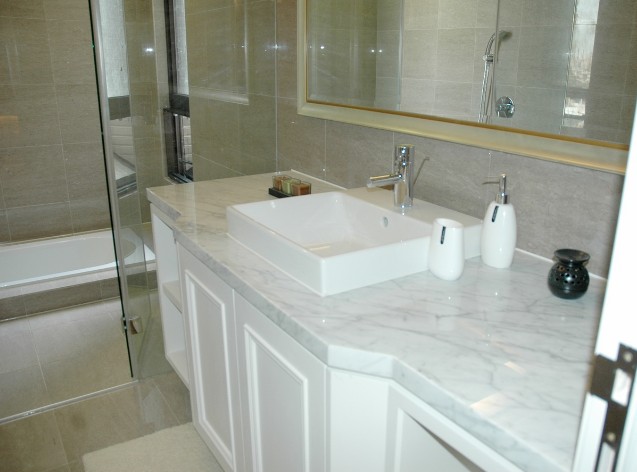 Bianco Carrara witte marmeren tegel