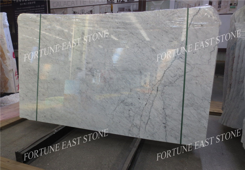 Supply Statuario White Marble Slab Wholesale Factory - Fortune East Stone