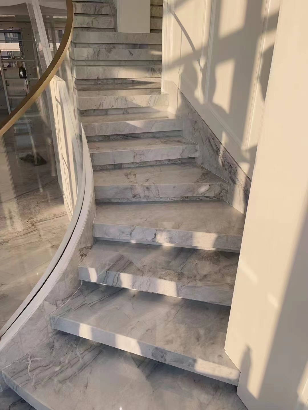 Calacatta grijze marmeren plaat en tegel