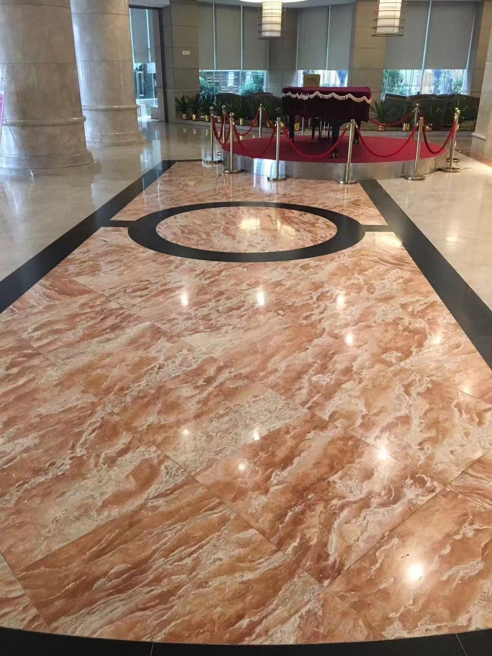 tea rose marble