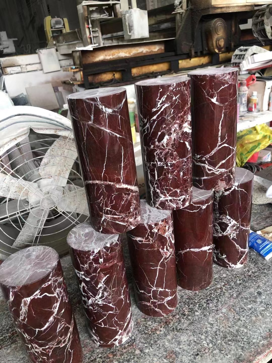 rosso levanto marble