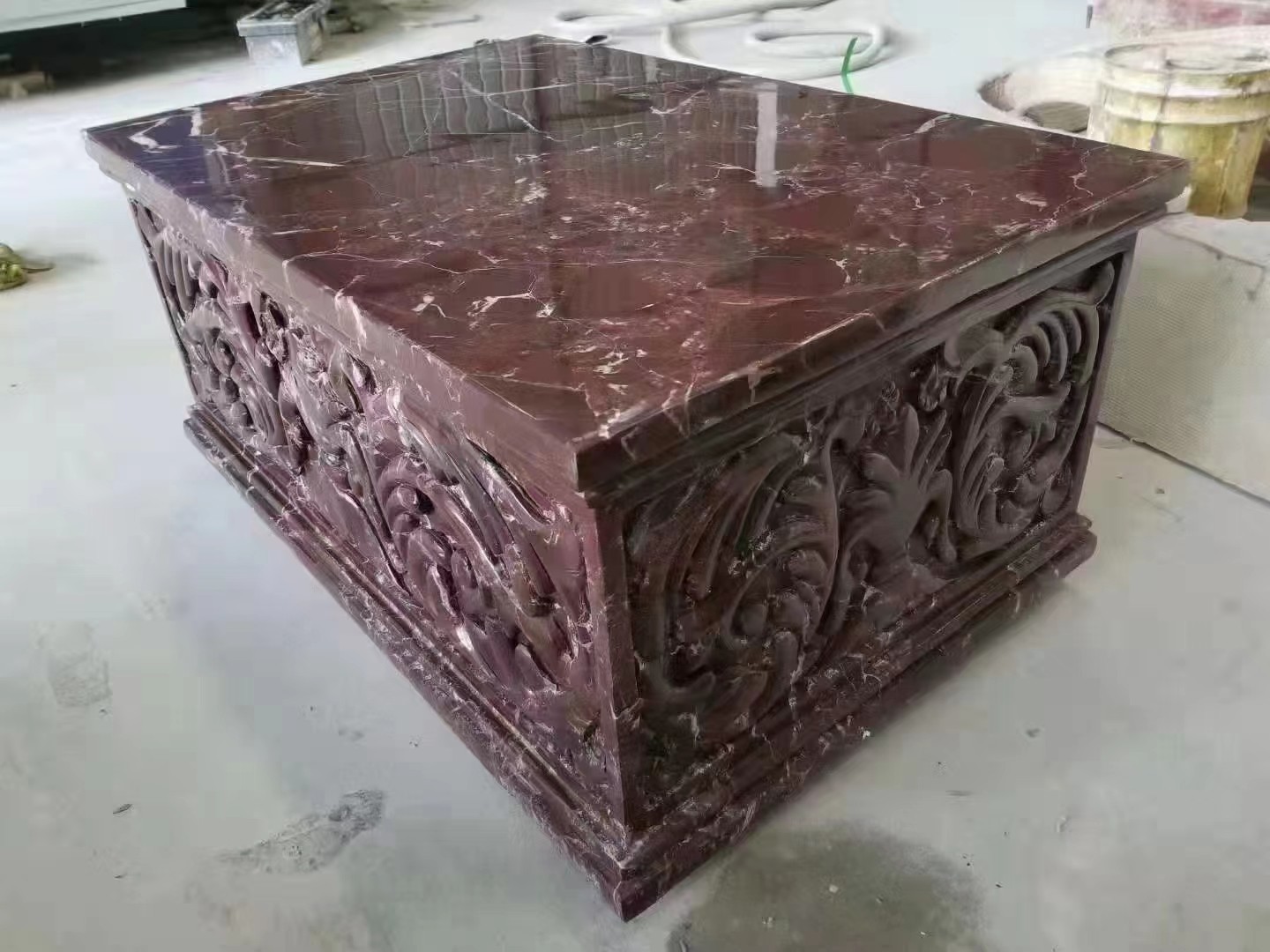 rosso levanto marble