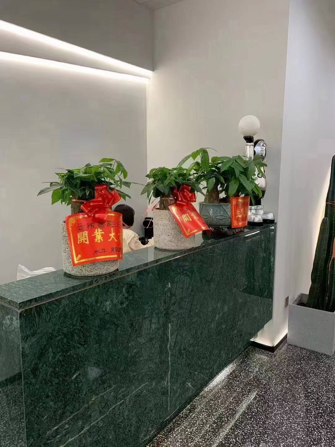 Verde Luana marmeren plaat en tafel