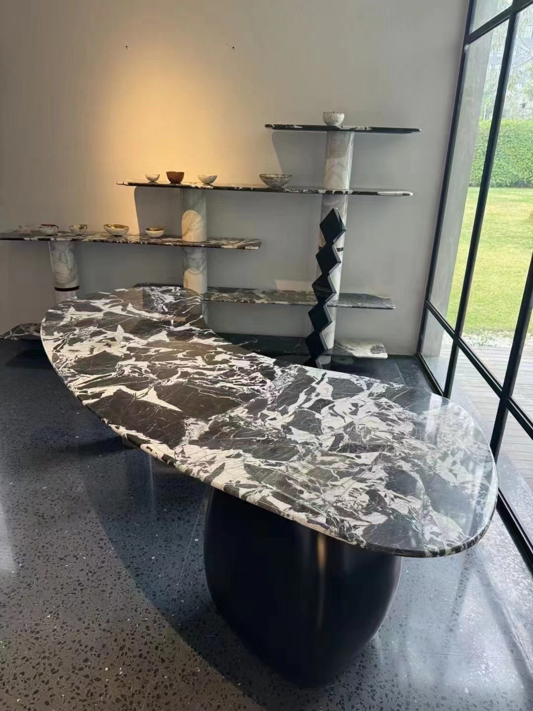 bvlgari black marble slab