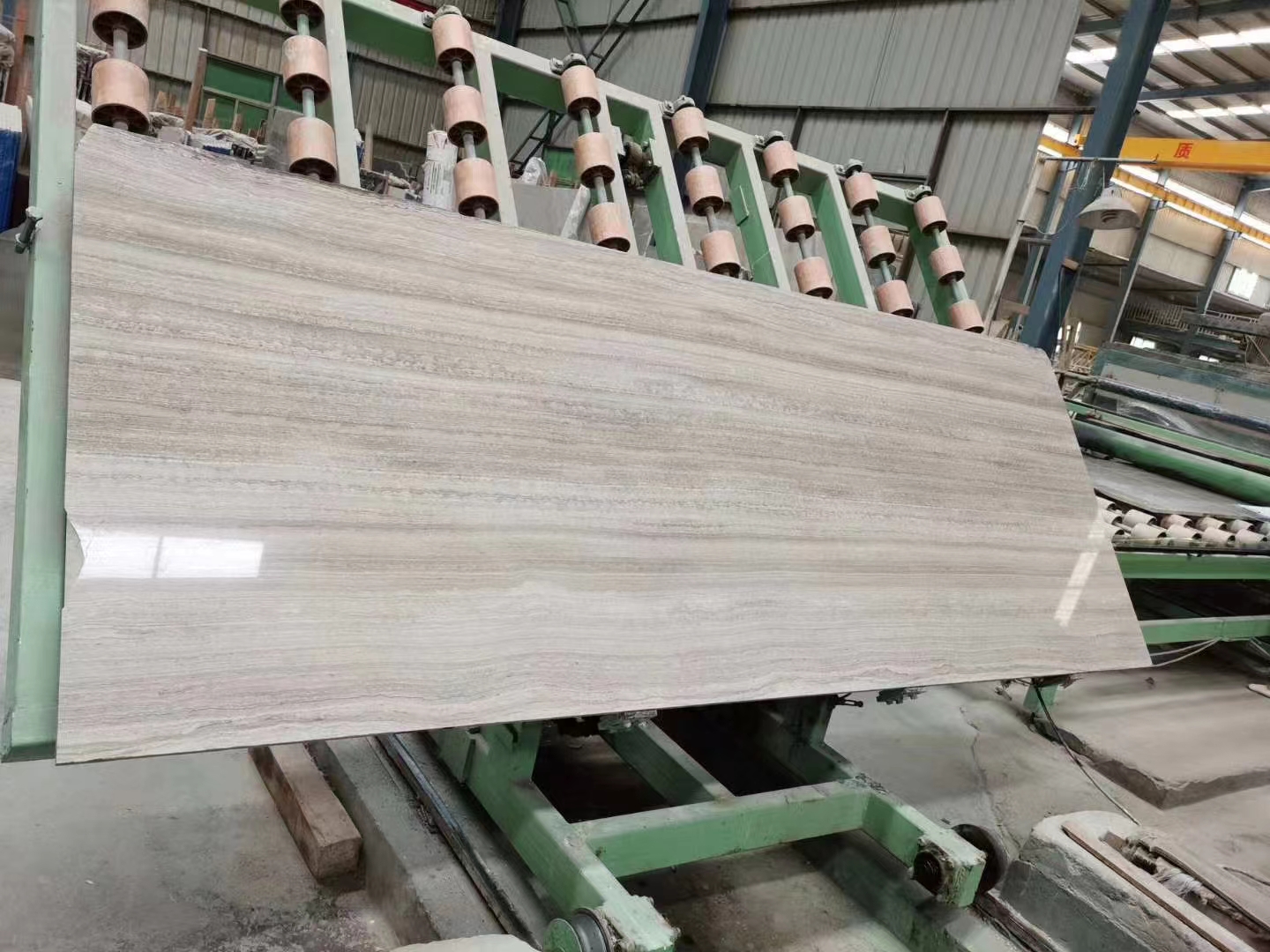 Houten witte marmeren plaat en tegel
