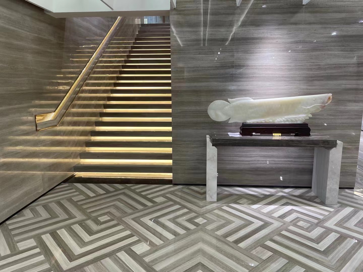 wooden brown marble