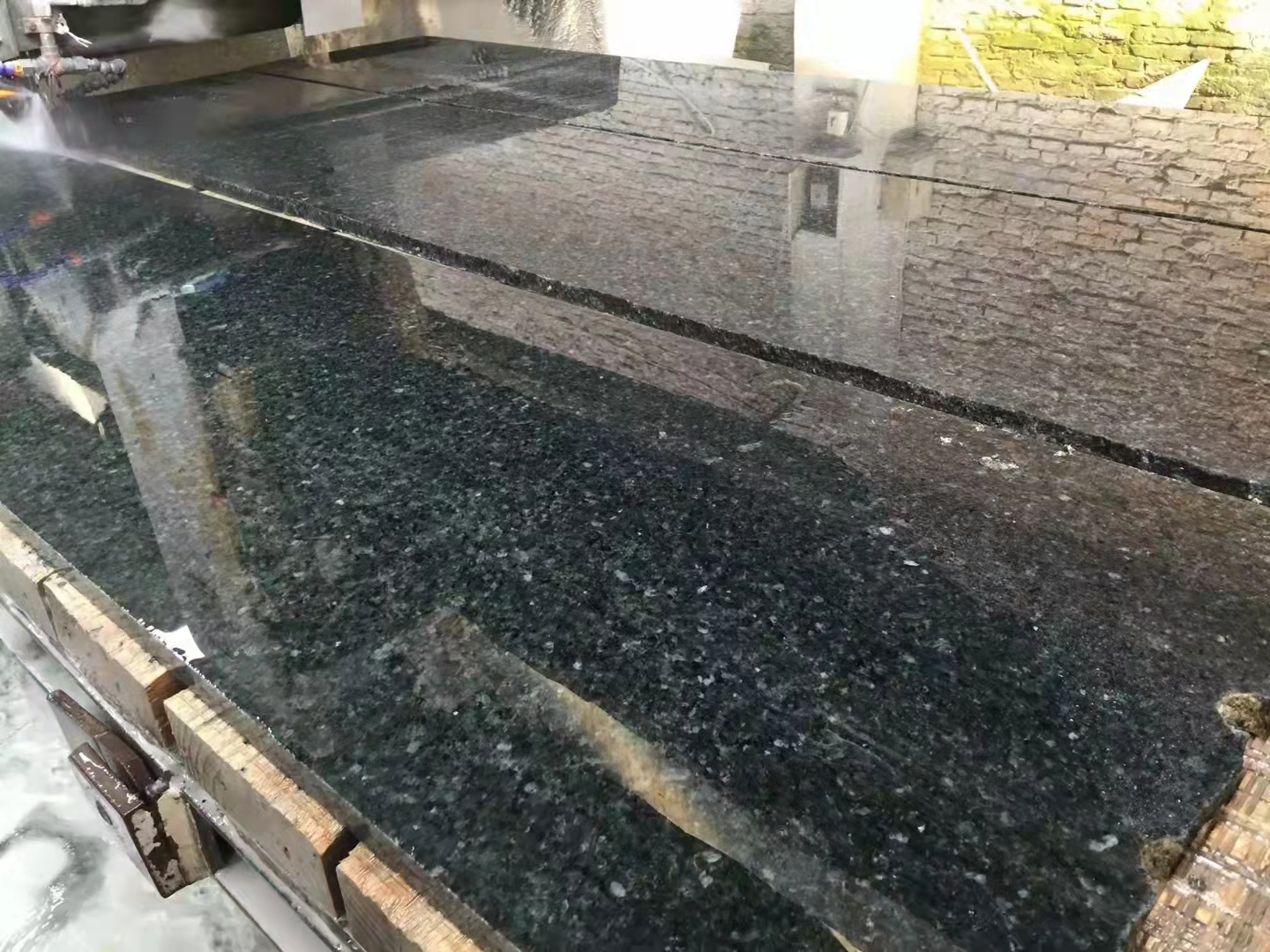 Verde Ubatuba granieten plaat