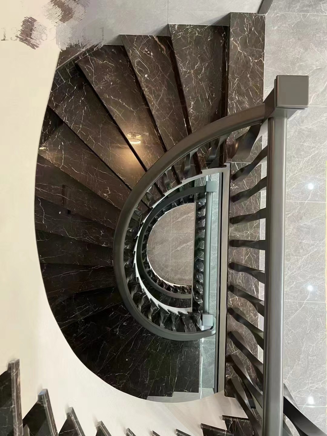 laurent brown marble tile