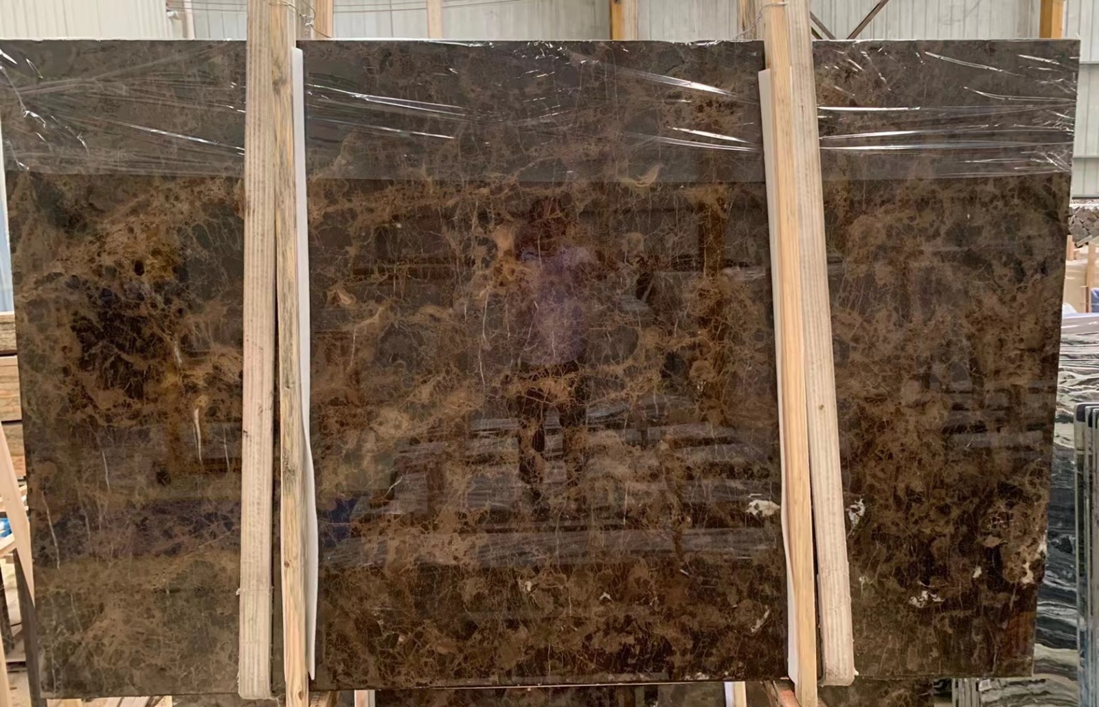 dark emperador marble
