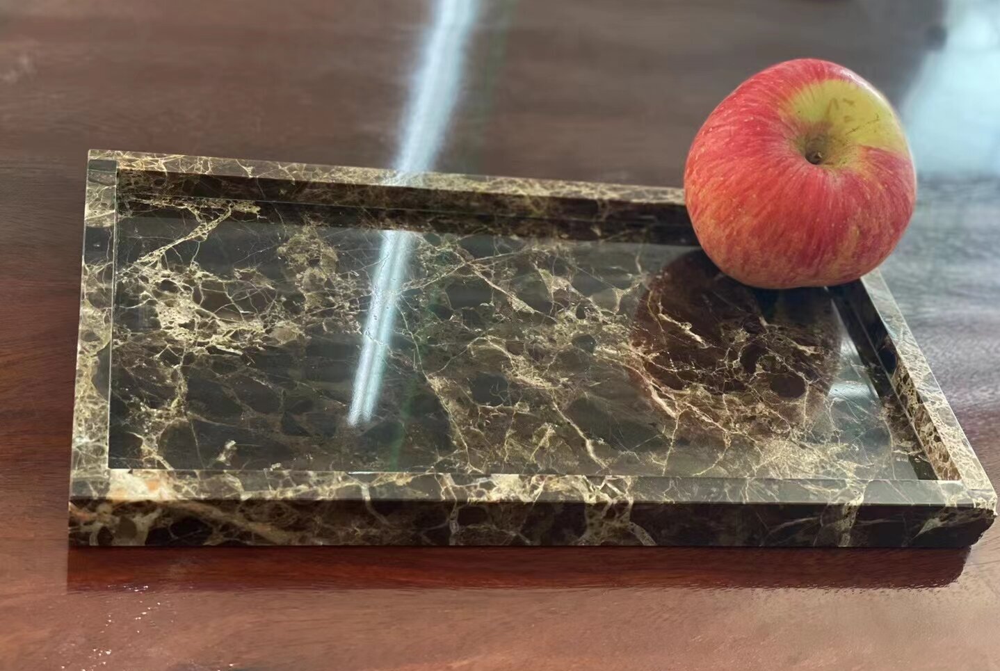 dark emperador marble tile