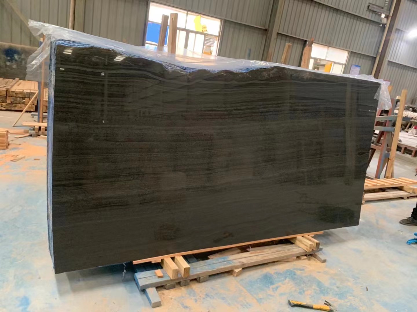 imperial black marble slab