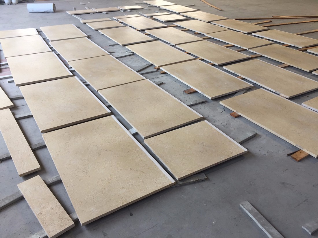 Galala beige marmeren plaat en tegel