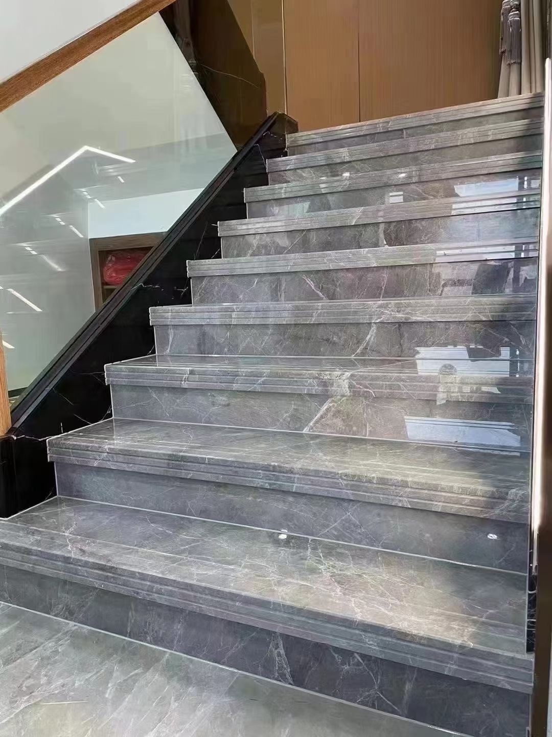 silver emperador marble