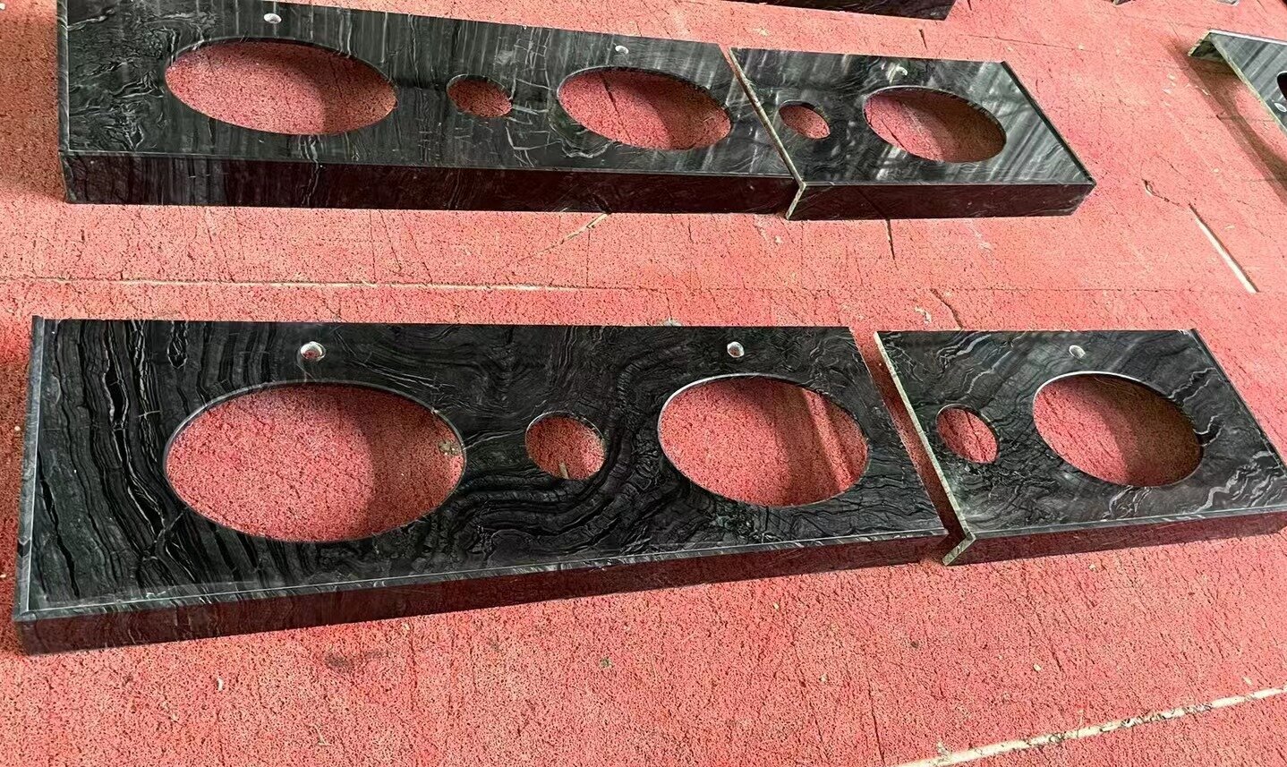 antique wooden marble stone