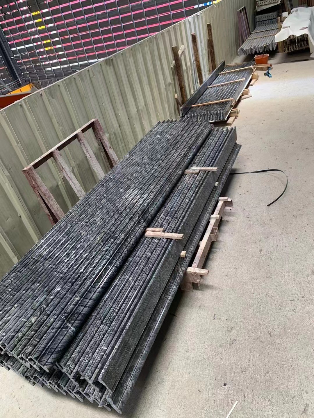 antique wooden marble