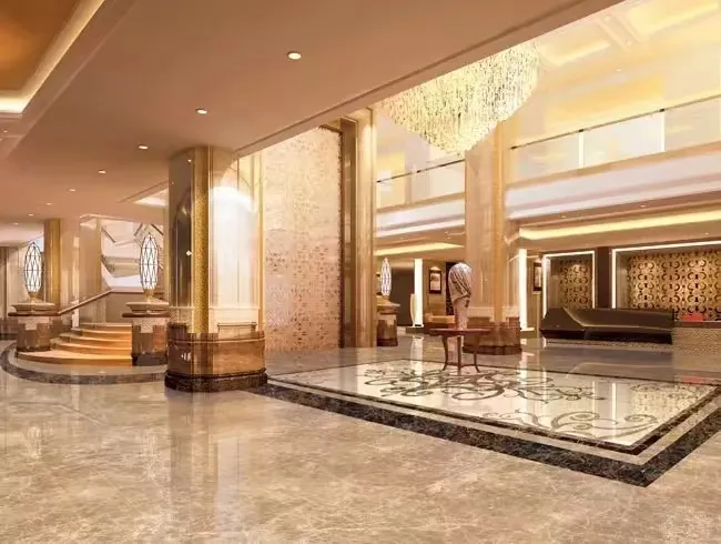 Tấm và ngói bằng đá cẩm thạch nhẹ Emperador