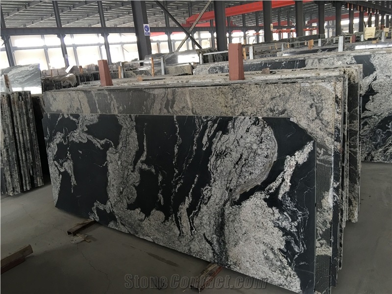 nero fantasy black granite