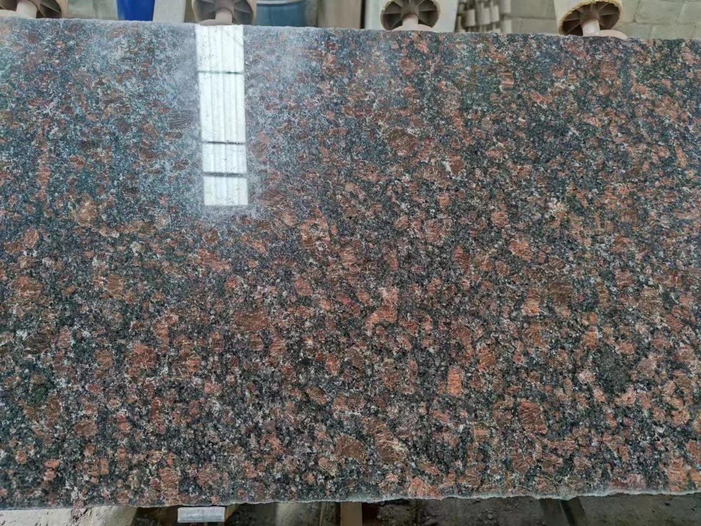 tan brown granite countertop