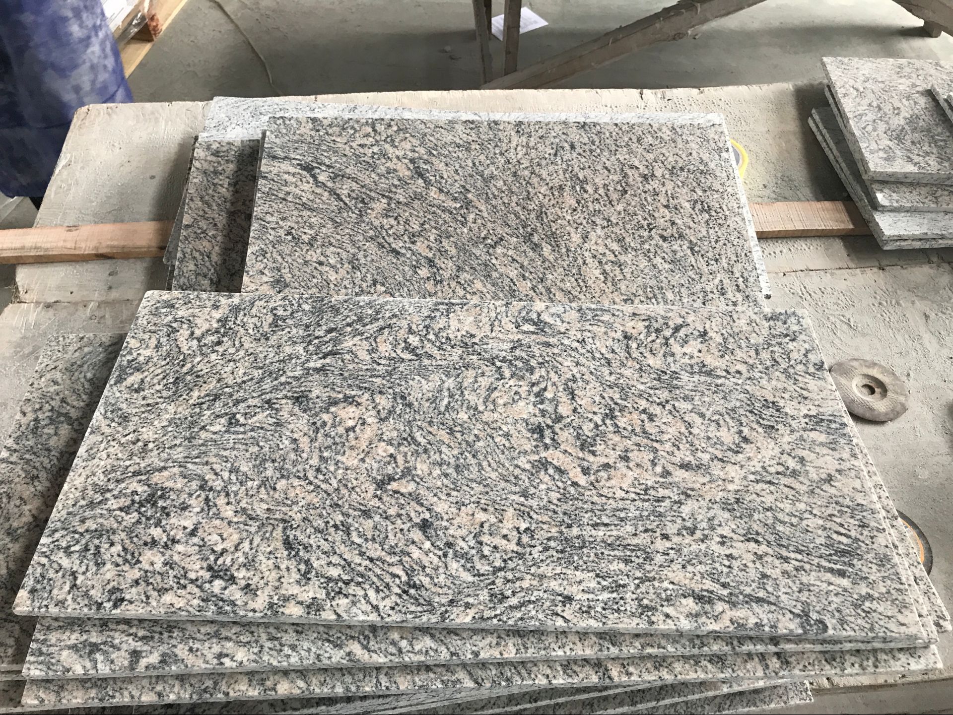 red granite stone