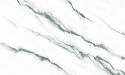 Dalle de pierre de marbre en verre nano cristal blanc Panda