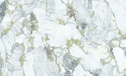 Dalle de pierre de marbre en verre nano cristal vert glace