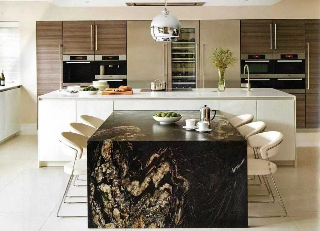 Black Taurus granite slab