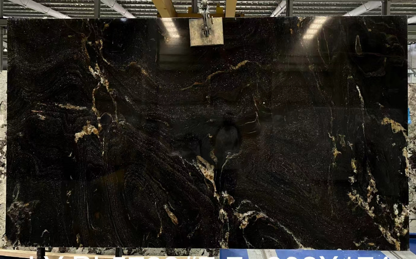 Brazil black cosmic granite